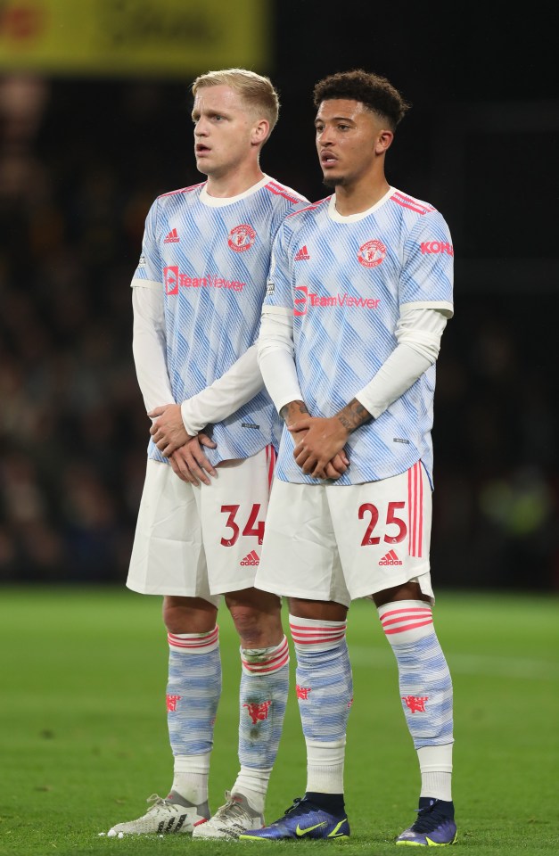 Man Utd ‘could sell Jadon Sancho AND out of favour midfielder to Juventus for just £26m in shock double-transfer’