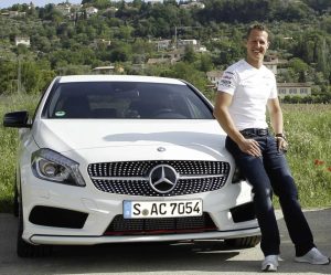 Michael Schumacher ‘has been driven round in Mercedes to stimulate his brain as he’s cared for by team of 15 doctors’