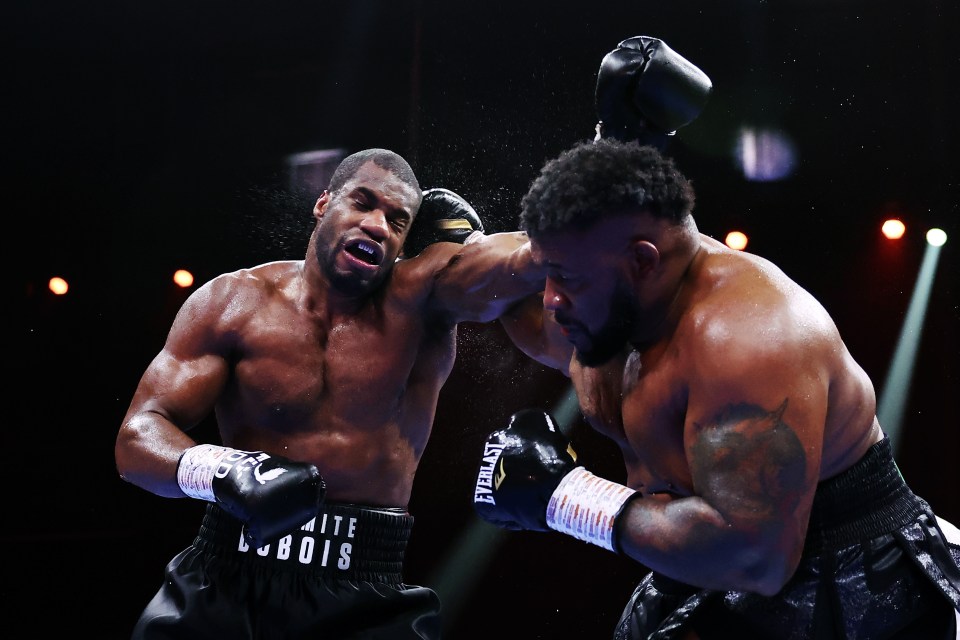 Daniel Dubois becomes first man beat drugs-cheat Jarrell Miller with stunning late stoppage with just SECONDS to go