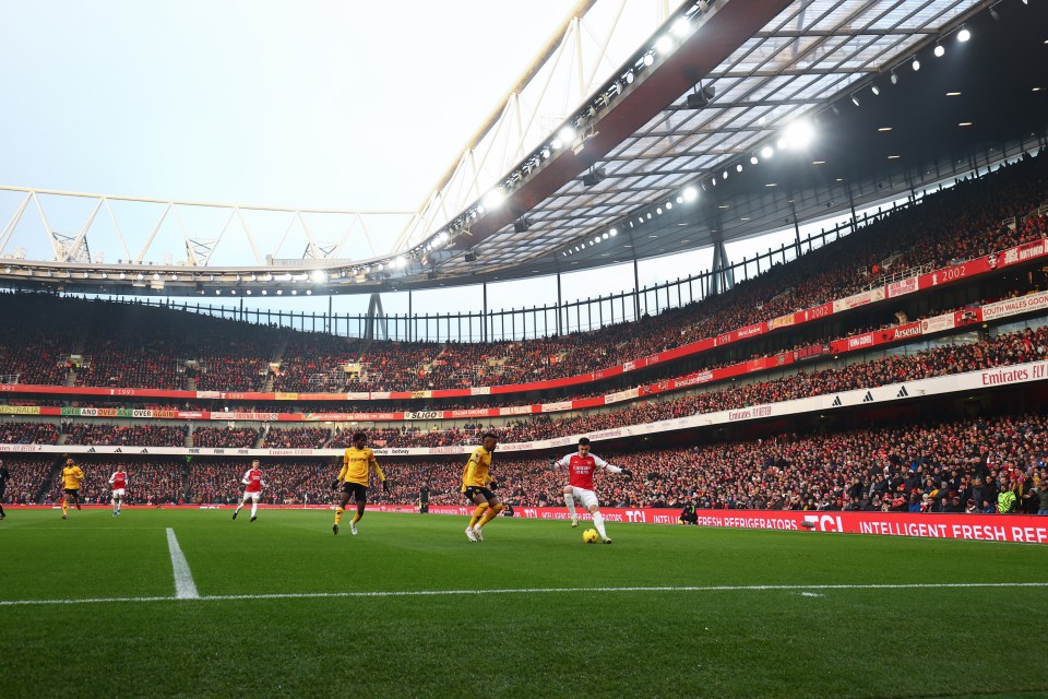 How every Premier League stadium will look in 100 years according to AI with Emirates on its own ISLAND