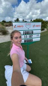 Grace Charis stuns fans in very revealing outfit on golf course as one calls clip ‘poetry in motion’