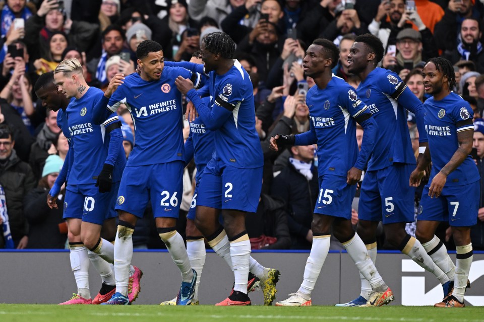 Chelsea star Levi Colwill wildly celebrates first goal for club… then remembers who he’s playing against