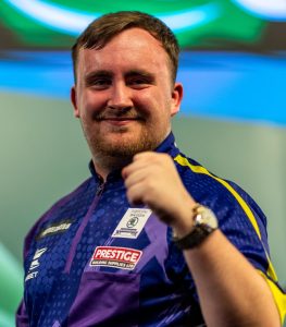 Luke Littler lands dream PDC World Darts Championship clash against idol Raymond van Barneveld – 40 YEARS his senior