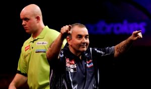 Michael van Gerwen reveals he FLOORED Phil Taylor after World Darts rival bragged about being pals with boxing legend