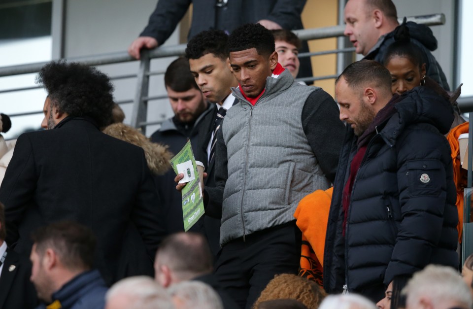 Jude Bellingham spotted in stands at Hull vs Sunderland watching brother Jobe as he enjoys winter break from Real Madrid