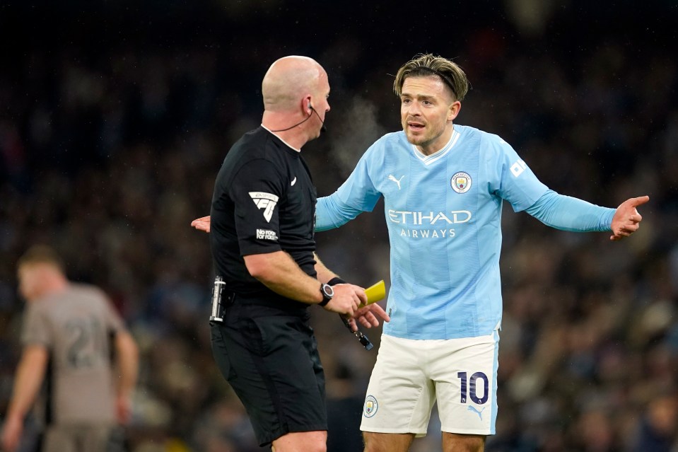 Fans have Jack Grealish conspiracy theory as Man City star gets suspended with fifth booking in THREE starts