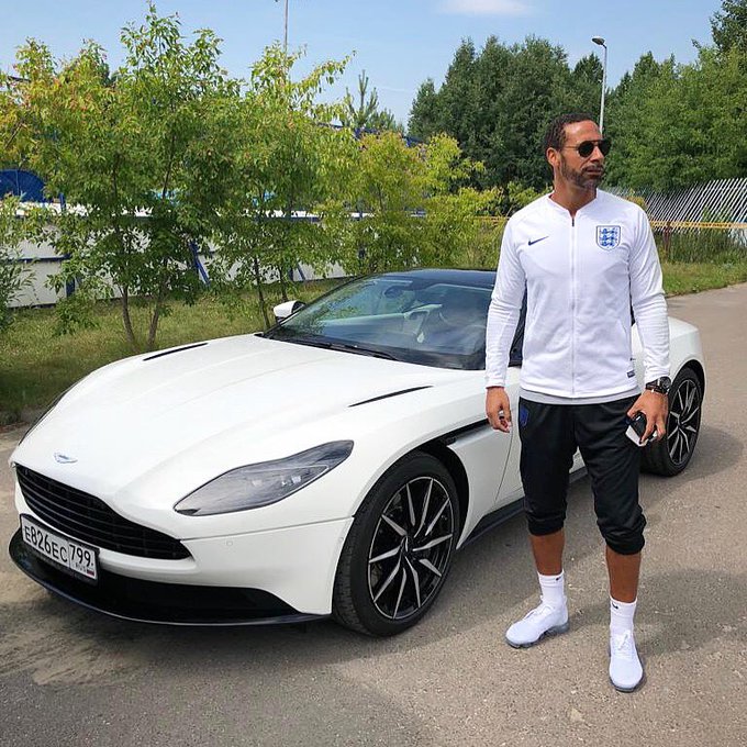 Inside Rio Ferdinand’s amazing car collection, driving a £225k Aston Martin and once owning a £183k Bentley Continental