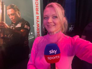 Meet Polly James, the tattooed Sky Sports darts presenter who had knickers signed by Tom Jones and is Radio X DJ