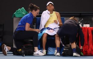 Emma Raducanu was ‘being sick in her mouth’ during brave Australian Open loss as she battled on with stomach bug