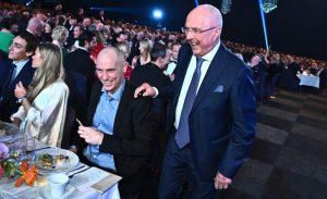 Sven-Goran Eriksson given hero’s welcome at Swedish Sports Gala days after ex-England boss revealed terminal cancer