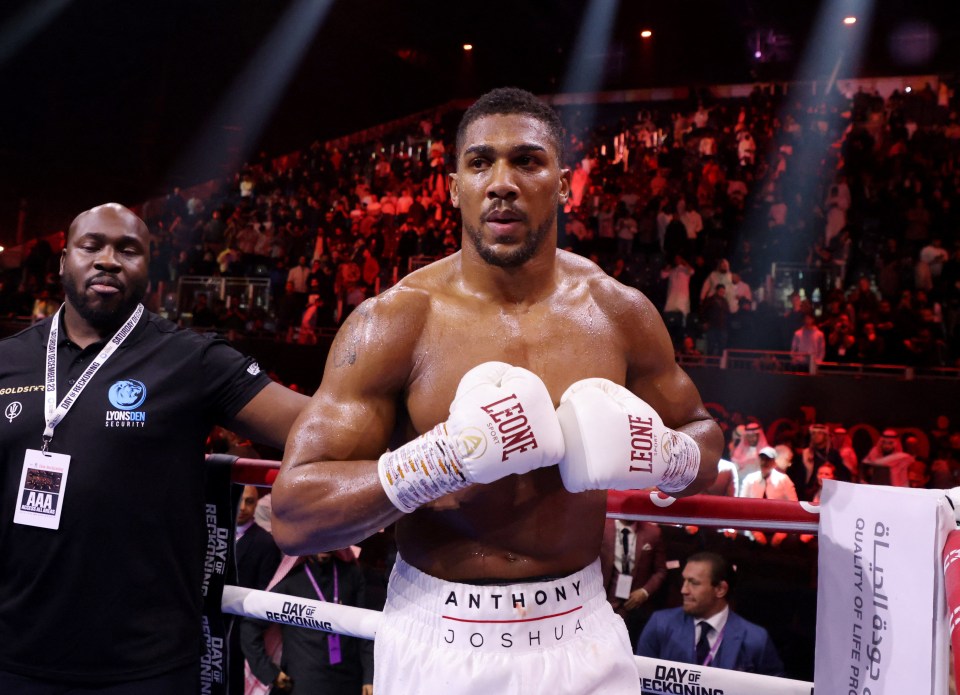 Anthony Joshua vs Francis Ngannou CONFIRMED as Brit will fight Tyson Fury tormentor in March in Saudi Arabia