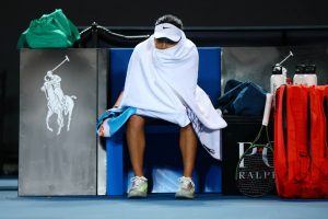 Emma Raducanu’s Australian Open match STOPPED for medical issue as Brit has blood pressure tested on court