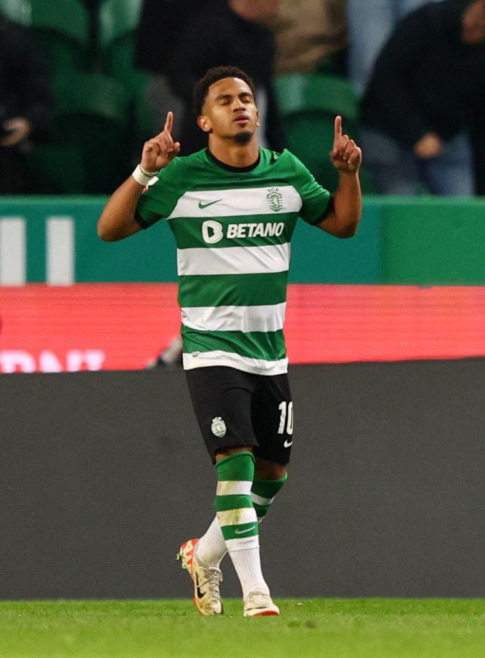 Injury hit West Ham consider shock Marcus Edwards transfer as ex-Tottenham star shines for Sporting Lisbon