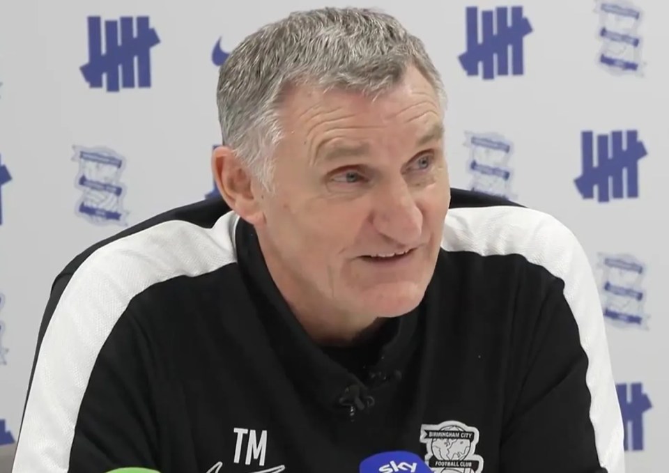 Fans say ‘you can’t help but love Tony Mowbray’ as he hails Birmingham’s ‘Champions League’ BUFFET