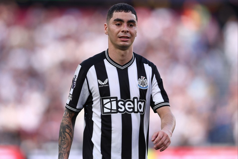 Newcastle ‘plot raid on Premier League rivals’ for Miguel Almiron replacement with winger set for Saudi transfer