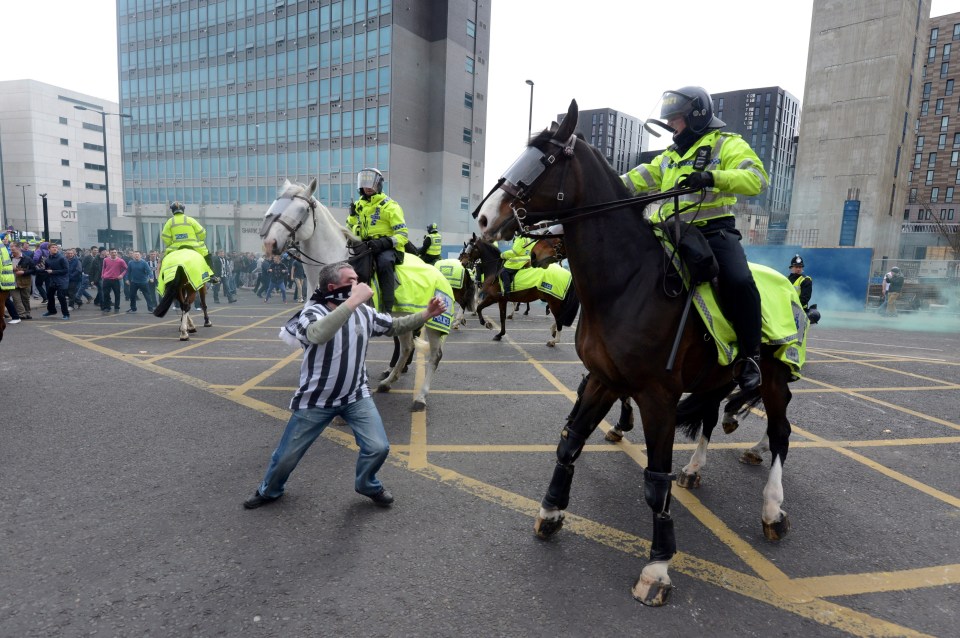 What happened to Newcastle fan Barry Rogerson who punched a HORSE after 3-0 Sunderland defeat in 2013