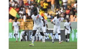 2023 AFCON: Cameroon held 1-1 by 10-man Guinea