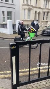 Premier League star spotted travelling by lime bike as he snubs luxury car for pay-as-you-go ride