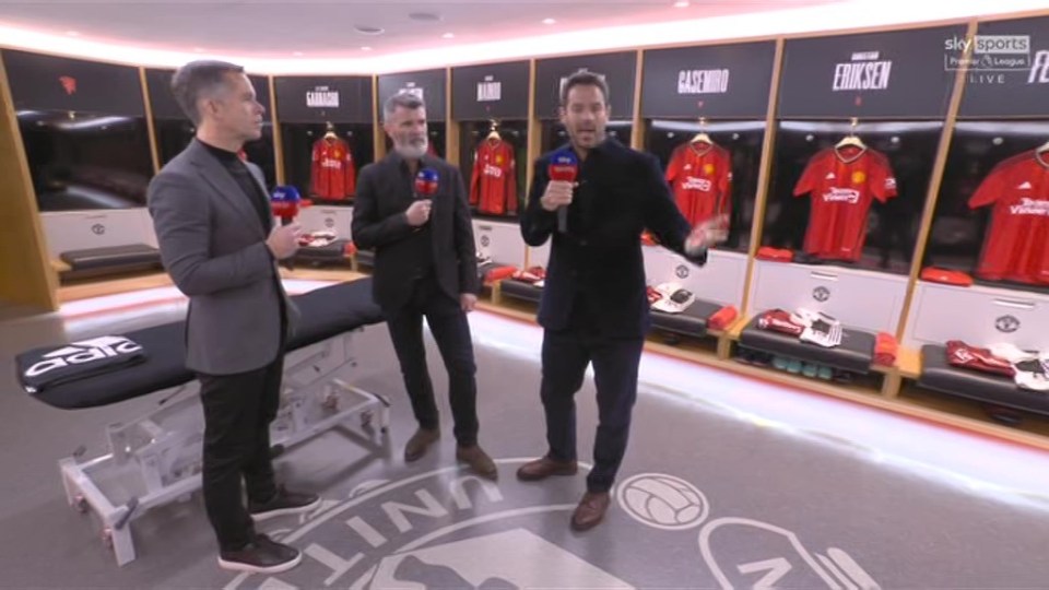 Eagle-eyed fans spot major clue about Man Utd team news for Tottenham after Sky Sports show dressing room footage