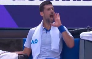 Furious Novak Djokovic has Australian Open meltdown and shouts at his own team… just days after confronting heckler