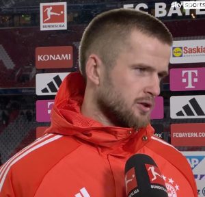 Fans reckon Eric Dier has ‘gone full Steve McClaren’ as ex-Tottenham ace gives live TV interview after Bayern debut