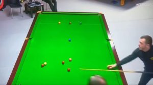 Snooker star Mark Allen lashes out and storms off after fluffing shot at German Masters as fans say ‘fine incoming’