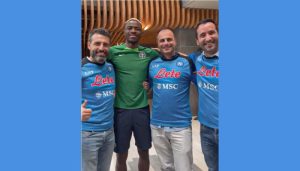 Napoli fans arrive in Abidjan to drum support for Osimhen