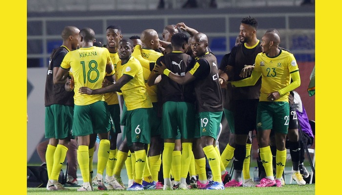 South Africa re-ignite AFCON hope with 4-0 win over Namibia