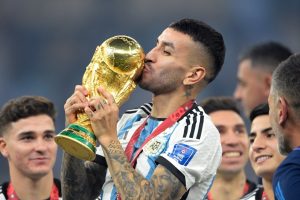 Chilling details of World Cup winner Angel Correa’s robbery hell emerge after armed thugs locked up young family in raid