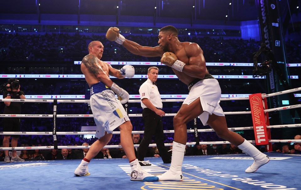 Anthony Joshua tipped to BEAT Usyk in shock trilogy fight by ex-coach despite bitter war of words