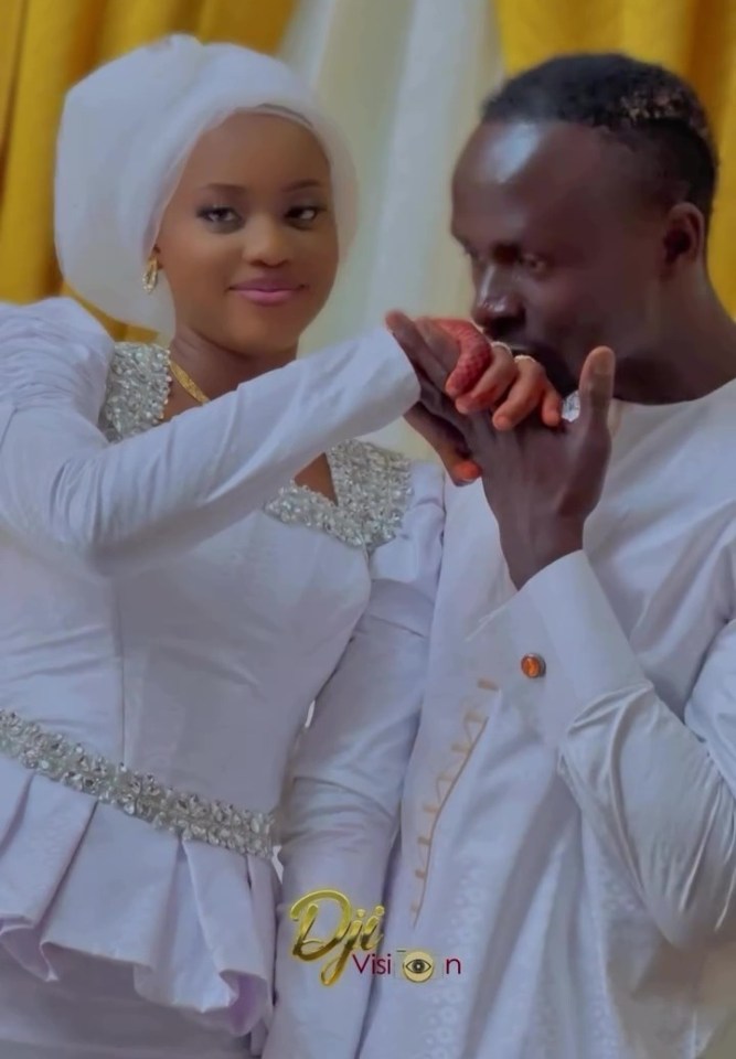 Ex-Liverpool star Sadio Mane ‘marries long-term girlfriend, 18, in secret ceremony in native Senegal’