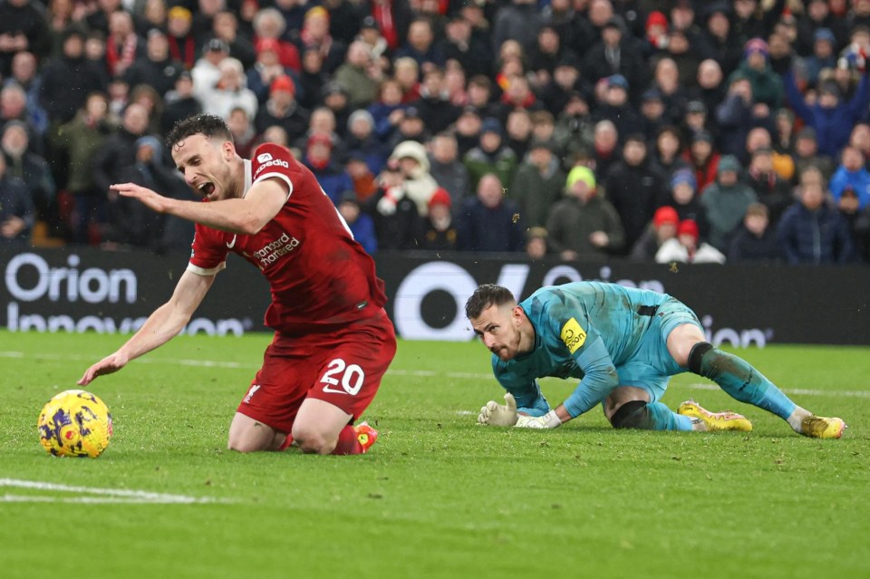 Alan Shearer and Ian Wright slam ‘f***ing embarrassing’ Diogo Jota after Liverpool star wins penalty vs Newcastle