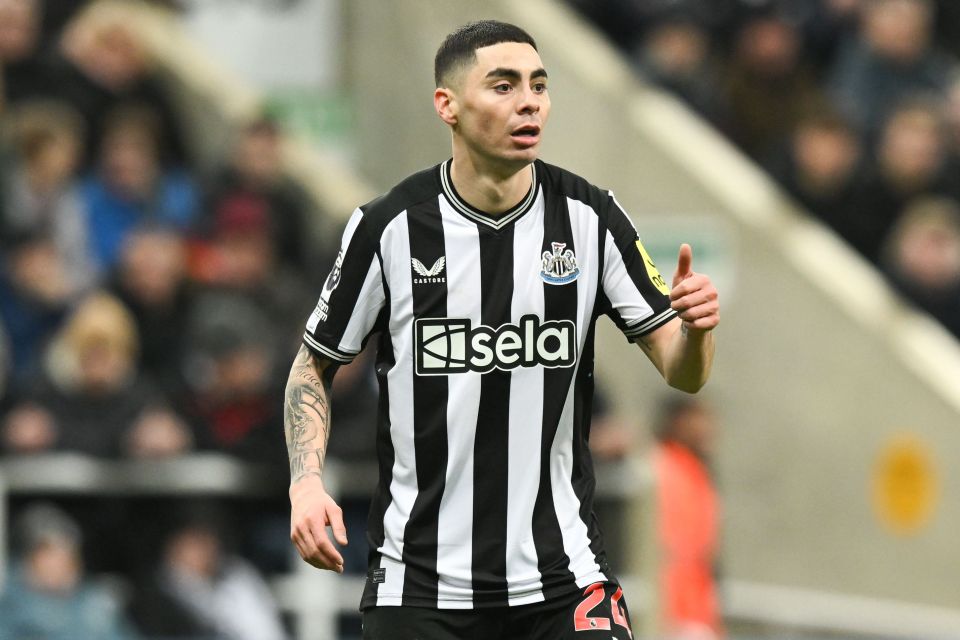 Newcastle ‘agree’ deal to offload Miguel Almiron in shock January transfer