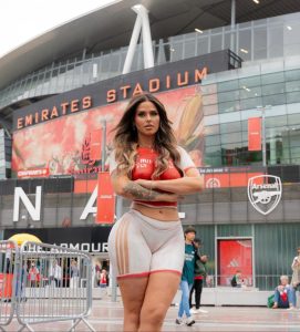 I went to Arsenal clash wearing nothing but body paint – it almost ended in disaster when it started dripping