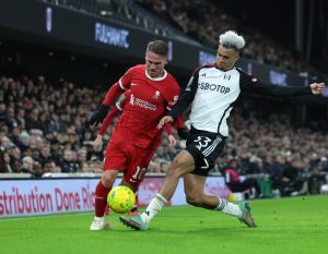 Sky Sports viewers ask ‘did that just happen or am I hearing things?’ after commentary gaffe during Fulham vs Liverpool