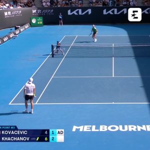 Fuming tennis star blasts ‘where are the rules?’ after rarely-seen error from ball boy during Australian Open