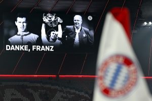 Bayern Munich pay emotional tribute to Franz Beckenbauer as Harry Kane equals Robert Lewandowski’s record