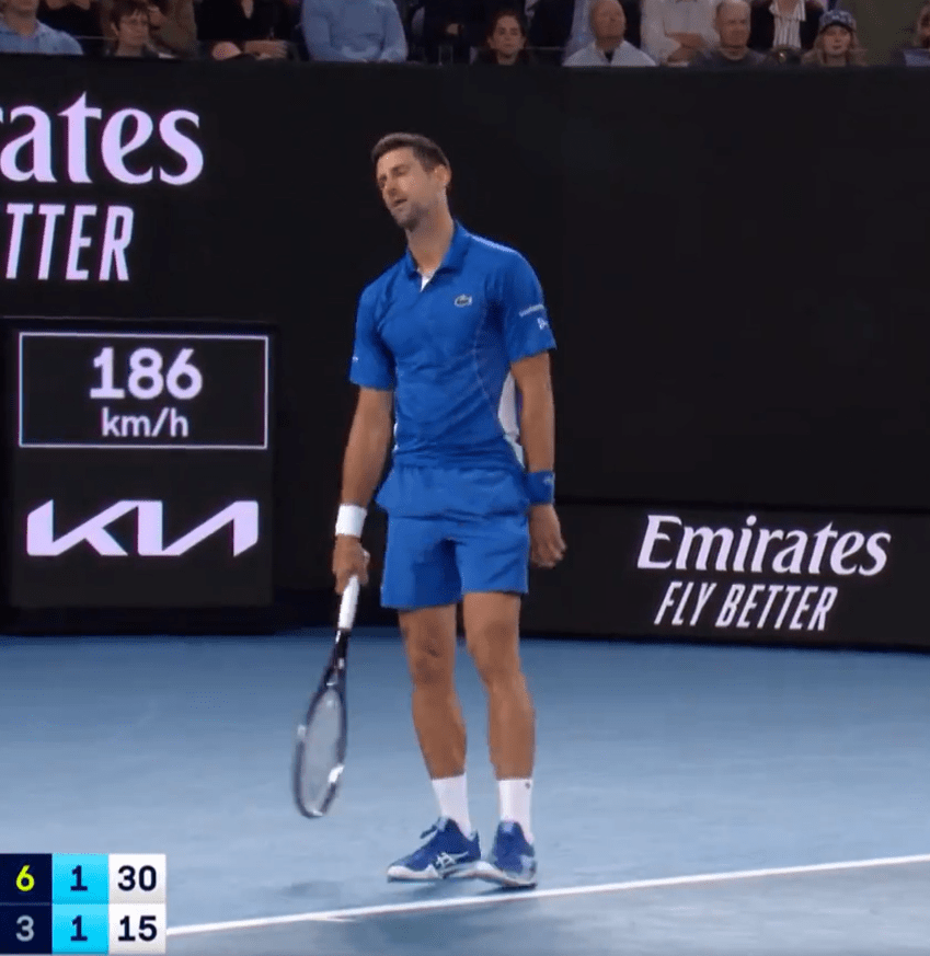 ‘Ridiculous, just ridiculous’ – Nick Kyrgios rages in new job as Novak Djokovic given time violation at Australian Open