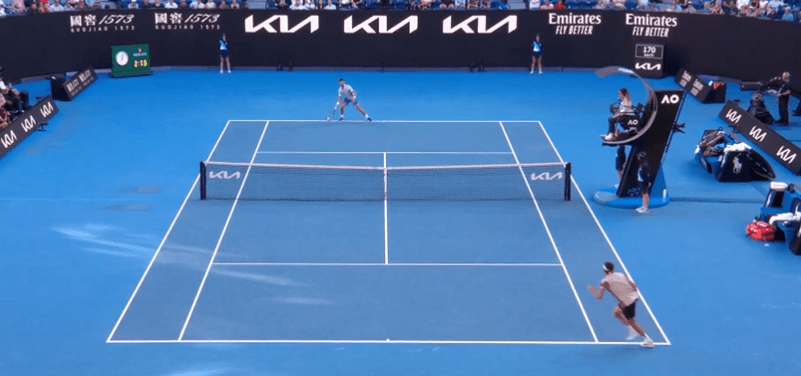 Novak Djokovic leaves Australian Open commentator stunned with never-before-seen shot as fans hail ‘point of tournament’