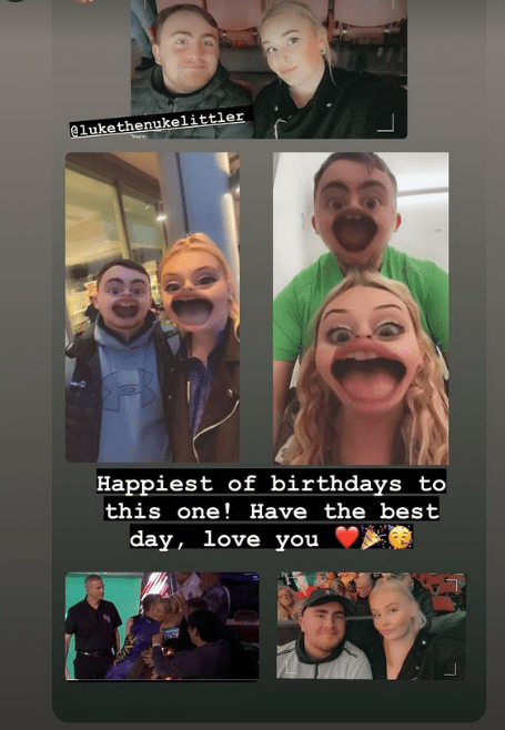 Luke Littler’s girlfriend Eloise, 21, wishes darts whiz happy 17th birthday with loved-up message & hilarious photo dump