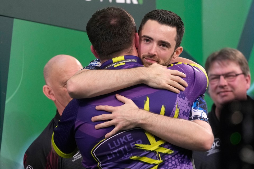 Luke Littler’s classy response despite suffering heartbreaking defeat to Humphries in World Darts Championship final