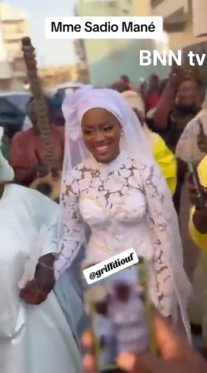 New vids show Sadio Mane’s teen bride Aisha Tamba, 19, beaming with joy at wedding to ex-Liverpool star, 31, in Senegal