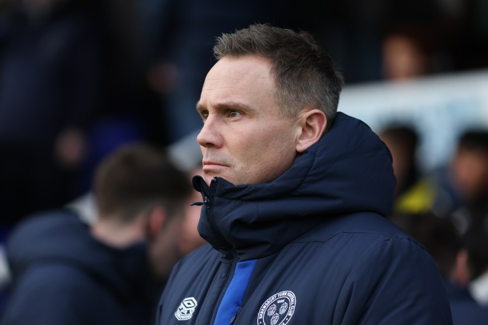 Premier League cult hero SACKED by League One strugglers Shrewsbury after overseeing worst attack in entire EFL