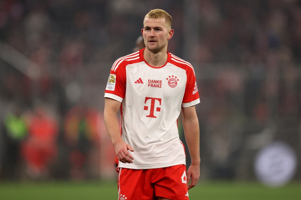 Erik ten Hag ‘very interested’ in making transfer swoop for Bayern Munich defender De Ligt with Arsenal also in hunt