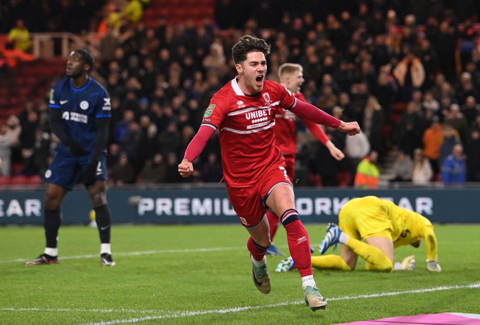 Man Utd ‘battling three Premier League rivals’ to sign Middlesbrough Carabao Cup hero Hayden Hackney in summer transfer