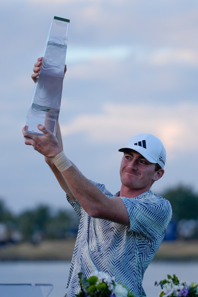 Nick Dunlap, 20, becomes first amateur to win PGA Tour event in 33 years – but is NOT ALLOWED to claim £1.2m prize