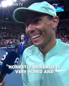 Rafa Nadal reveals confusion over ‘strange’ punishment in live TV interview ahead of Australian Open