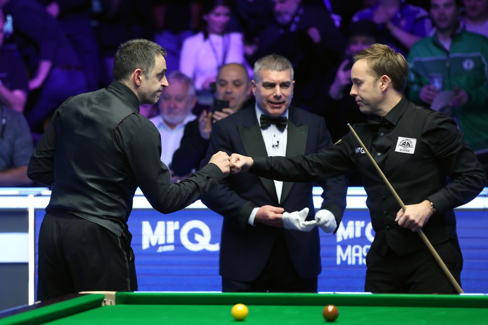 Inside Ronnie O’Sullivan and Ali Carter’s feud after shoulder barge at the Crucible, Masters dig and Snotgate