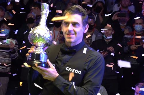 Ronnie O’Sullivan wins World Grand Prix snooker after taking SIX straight frames to come back against Judd Trump