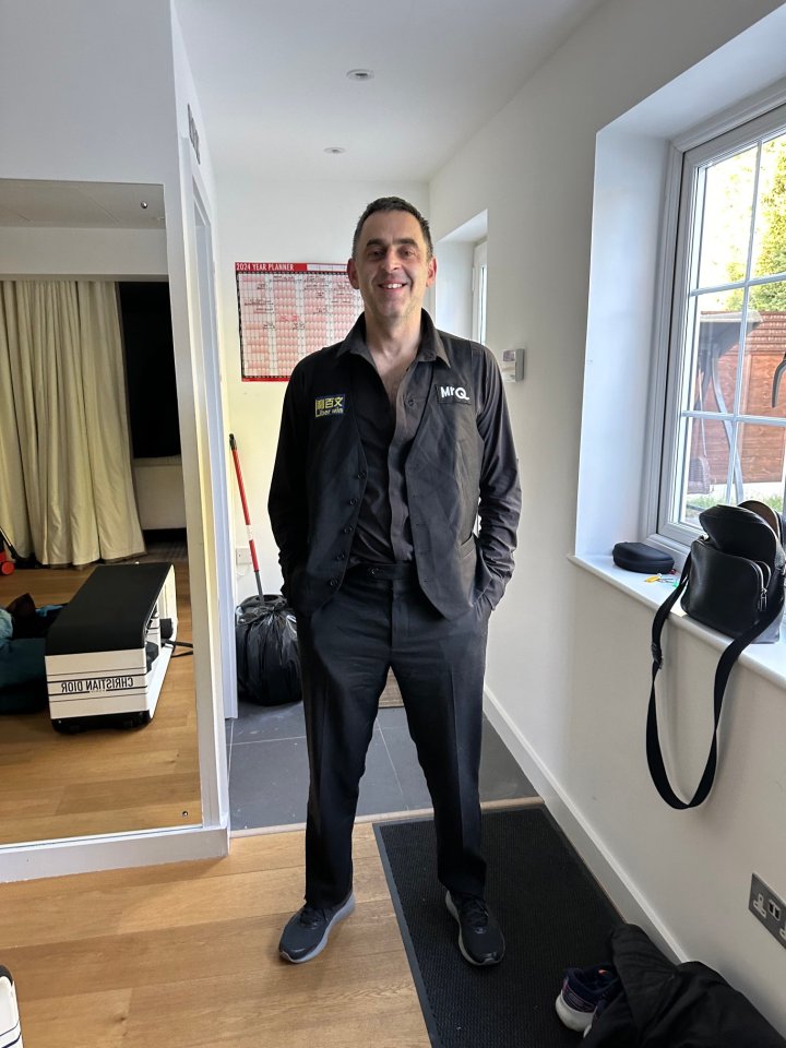 Ronnie O’Sullivan looks worse for wear as oldest Masters winner’s dad’s posts morning-after photo after stunning win